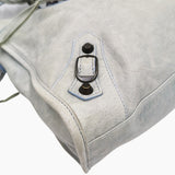 LYSEBLÅ CITY BAG taske fra brand: BALENCIAGA - We Do Vintage