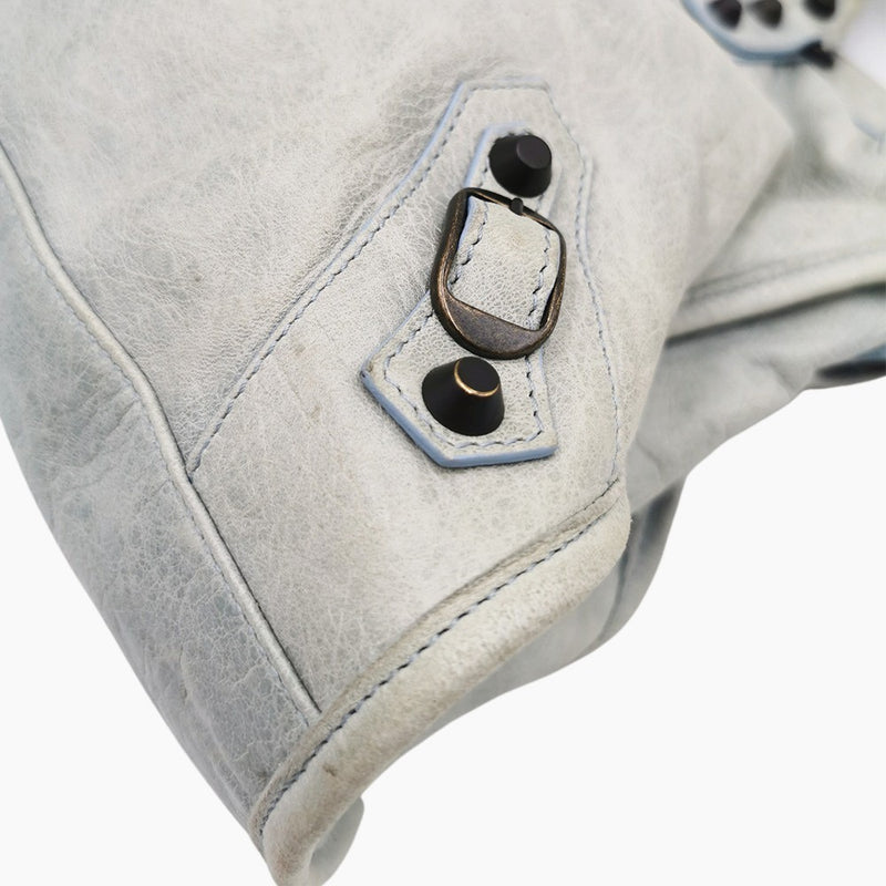 LYSEBLÅ CITY BAG taske fra brand: BALENCIAGA - We Do Vintage
