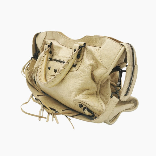 CREAM CITY BAG taske fra brand: BALENCIAGA - We Do Vintage