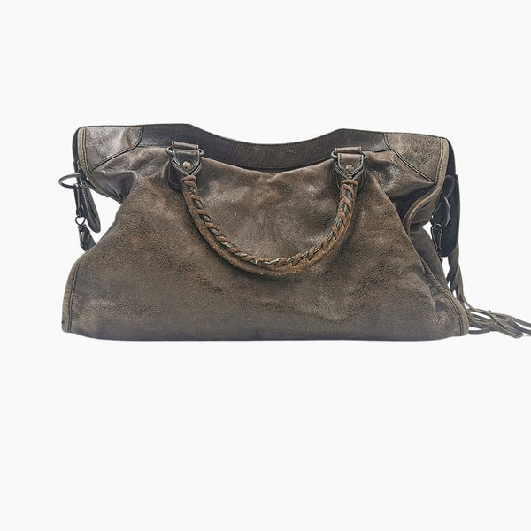 BRUN CITY BAG taske fra brand: BALENCIAGA - We Do Vintage