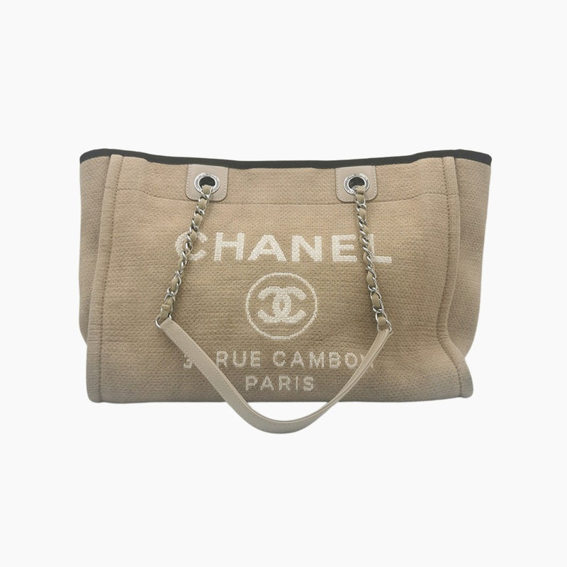 DEAUVILLE TOTE SMALL taske fra brand: CHANEL - We Do Vintage