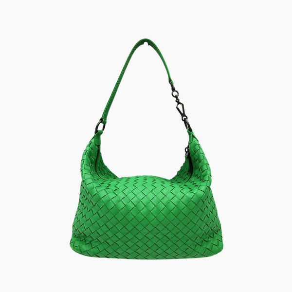 Intrecciato skuldertaske taske fra brand: BOTTEGA VENETA - We Do Vintage