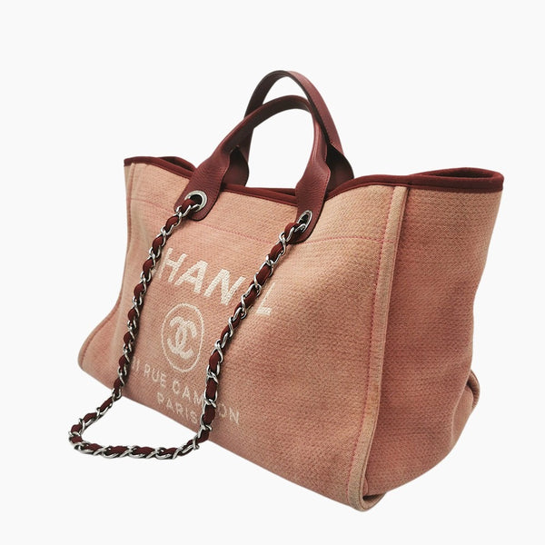 Deauville tote medium taske fra brand: CHANEL - We Do Vintage