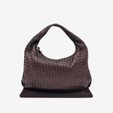 MEDIUM MØRKEBRUN CLASSIC VENETA HOBO