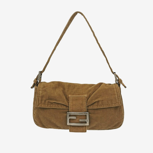 fløjl mamma baguette taske fra brand: FENDI - We Do Vintage