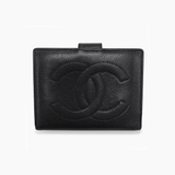 Caviar sort wallet taske fra brand: CHANEL - We Do Vintage