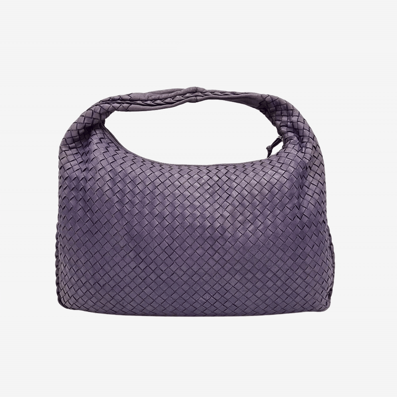 Large Lilla Classic Veneta hobo taske fra brand: BOTTEGA VENETA - We Do Vintage