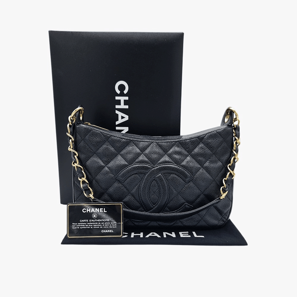 CAVIAR CC HOBO SKULDERTASKE taske fra brand: CHANEL - We Do Vintage