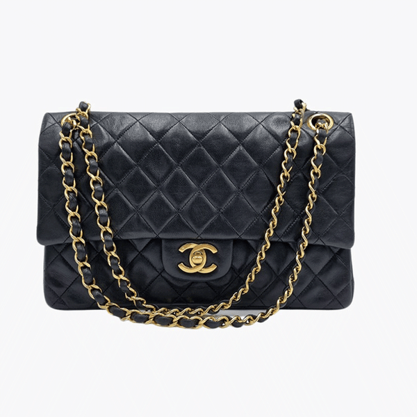 VINTAGE CLASSIC DOUBLE FLAP BAG MEDIUM taske fra brand: CHANEL - We Do Vintage