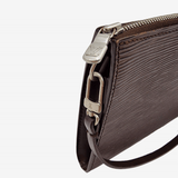 BRUN EPI LÆDER POCHETTE ACCESSOIRES