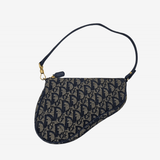 JACQUARD CANVAS SADDLE