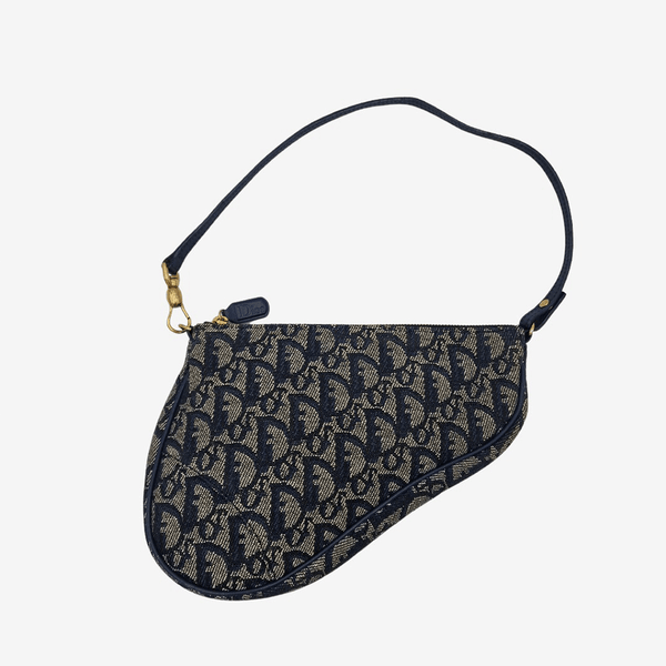 JACQUARD CANVAS SADDLE