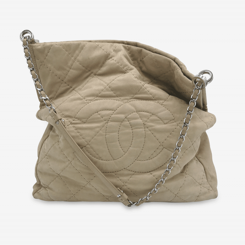 CC wild stitch shopping tote taske fra brand: CHANEL - We Do Vintage