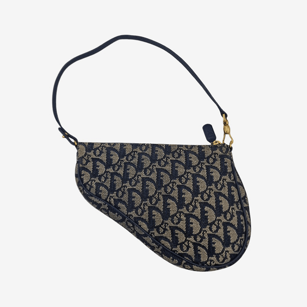 JACQUARD CANVAS SADDLE