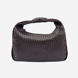 MEDIUM MØRKEBRUN CLASSIC VENETA HOBO taske fra brand: BOTTEGA VENETA - We Do Vintage