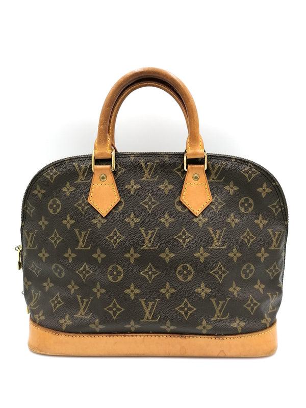 Monogram Canvas Alma PM taske fra brand: LOUIS VUITTON - We Do Vintage