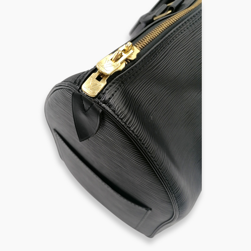 Sort Epi læder Keepall 45 taske fra brand: LOUIS VUITTON - We Do Vintage