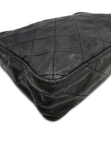 Sort Quilted Camera bag taske fra brand: CHANEL - We Do Vintage