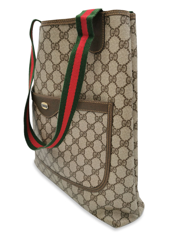 Diamant Canvas tote taske fra brand: GUCCI - We Do Vintage