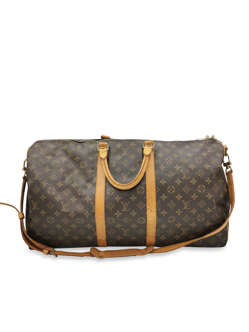 Monogram Canvas Keepall Bandouliere 55 taske fra brand: LOUIS VUITTON - We Do Vintage