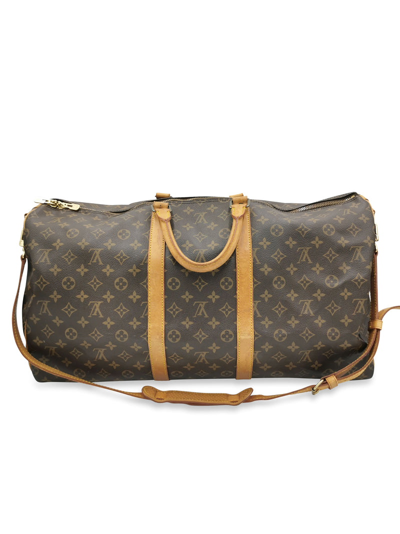 Monogram Canvas Keepall Bandouliere 55 taske fra brand: LOUIS VUITTON - We Do Vintage