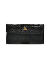 Sort Single Flap small m. pung taske fra brand: CHANEL - We Do Vintage