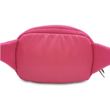 Fuxia pink nylon bæltetaske taske fra brand: PRADA - We Do Vintage
