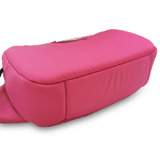 Fuxia pink nylon bæltetaske taske fra brand: PRADA - We Do Vintage