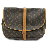 Monogram Canvas Saumur 35 taske fra brand: LOUIS VUITTON - We Do Vintage