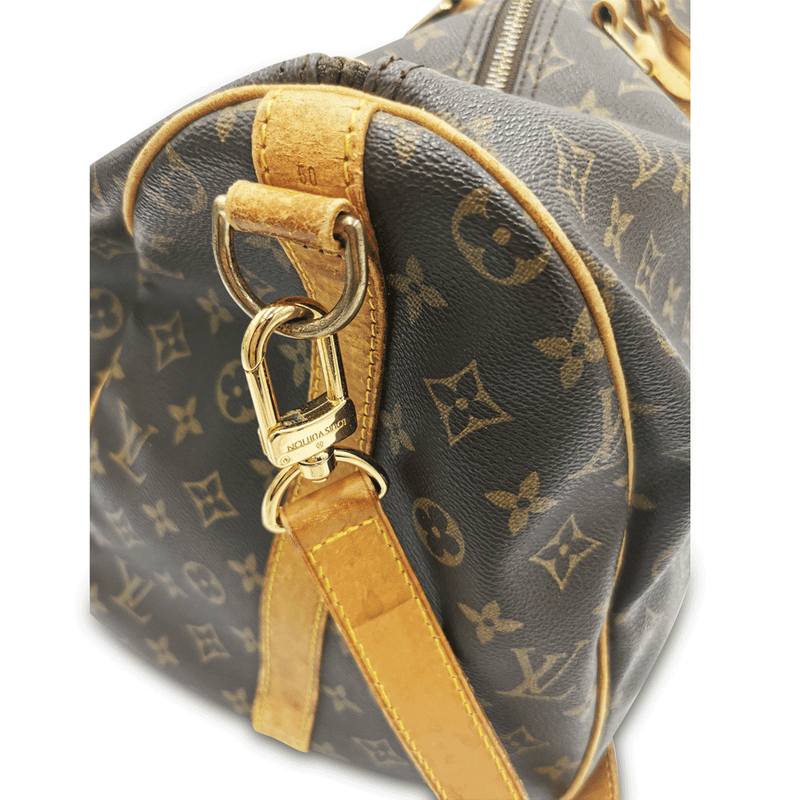 Monogram Canvas Keepall Bandouliere 50 taske fra brand: LOUIS VUITTON - We Do Vintage