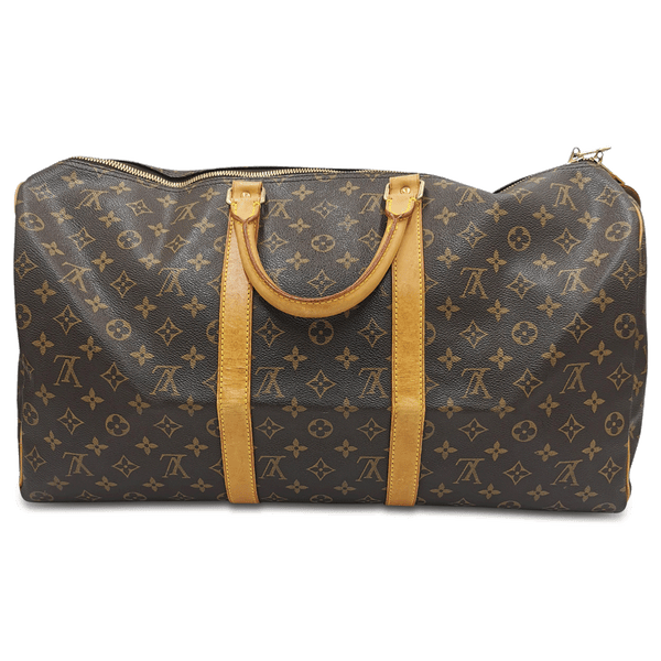 Monogram Canvas Keepall 50 taske fra brand: LOUIS VUITTON - We Do Vintage