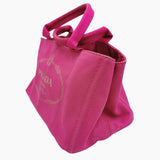 Pink Canapa tote medium taske fra brand: PRADA - We Do Vintage