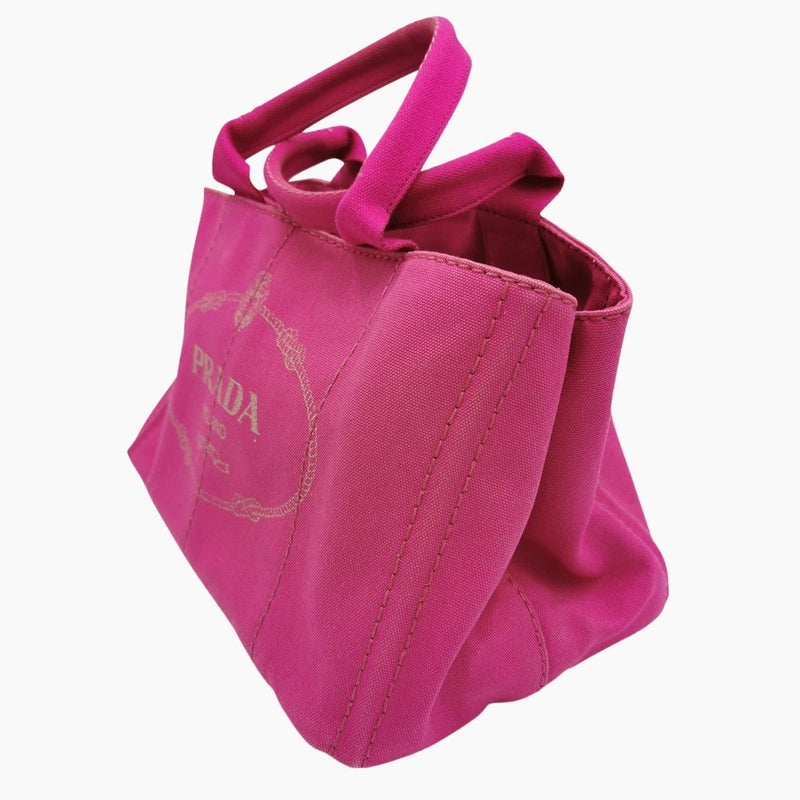 Pink Canapa tote medium taske fra brand: PRADA - We Do Vintage