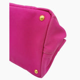 Pink Canapa tote medium taske fra brand: PRADA - We Do Vintage