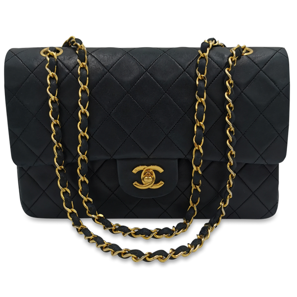Sort Classic flap medium taske fra brand: CHANEL - We Do Vintage