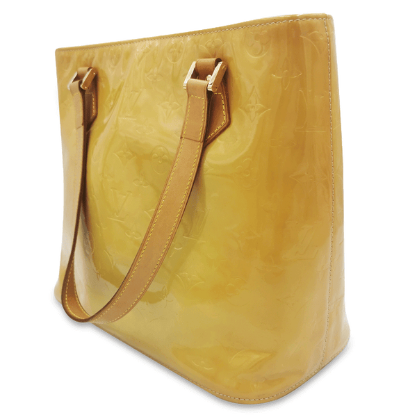 Gul vernis houston taske fra brand: LOUIS VUITTON - We Do Vintage