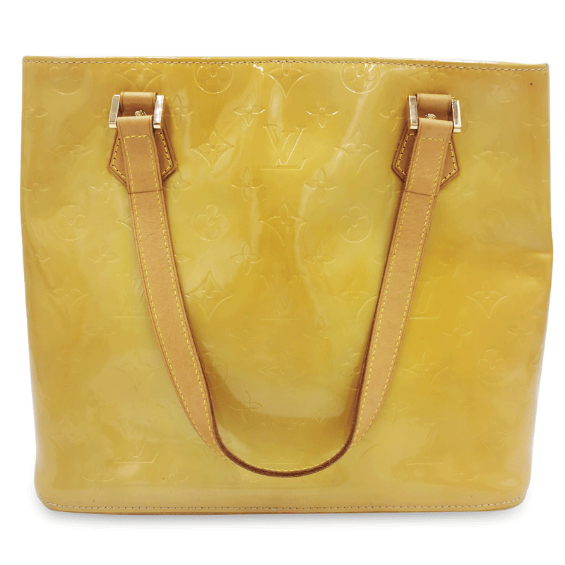 Gul vernis houston taske fra brand: LOUIS VUITTON - We Do Vintage