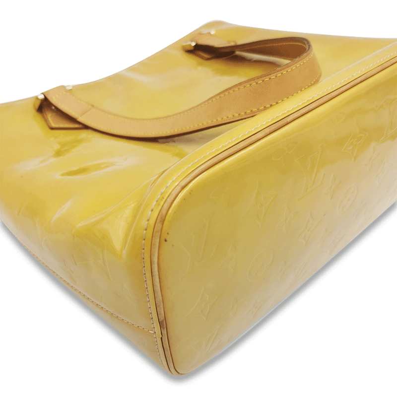 Gul vernis houston taske fra brand: LOUIS VUITTON - We Do Vintage