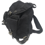 Sort Nylon rygsæk small taske fra brand: PRADA - We Do Vintage