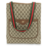 Diamant Canvas tote taske fra brand: GUCCI - We Do Vintage