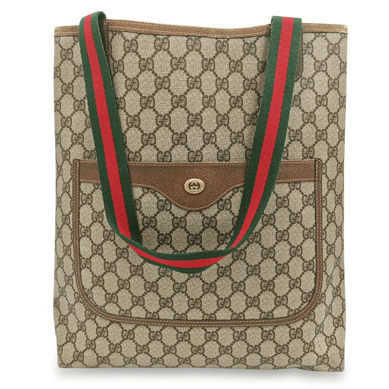 Diamant Canvas tote taske fra brand: GUCCI - We Do Vintage
