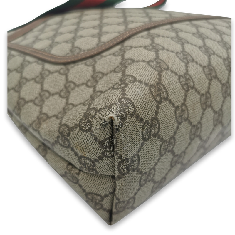 Diamant Canvas tote taske fra brand: GUCCI - We Do Vintage