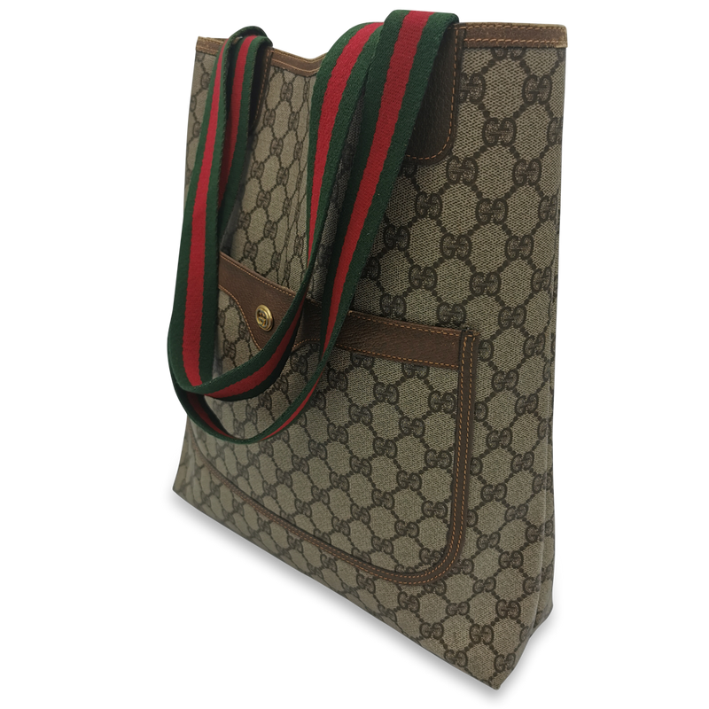 Diamant Canvas tote taske fra brand: GUCCI - We Do Vintage