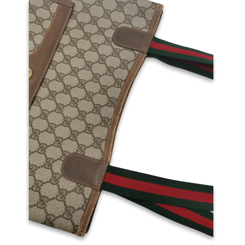 Diamant Canvas tote taske fra brand: GUCCI - We Do Vintage