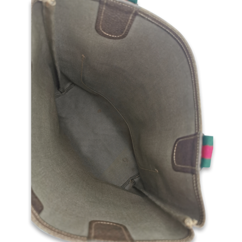 Diamant Canvas tote taske fra brand: GUCCI - We Do Vintage