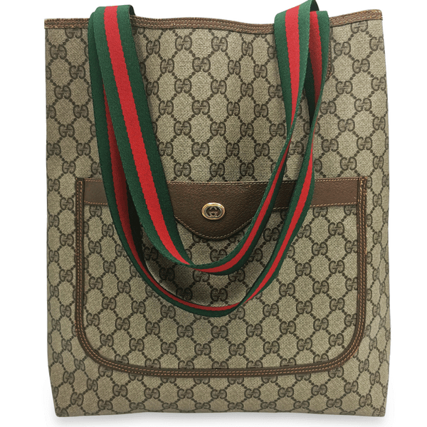 Diamant Canvas tote taske fra brand: GUCCI - We Do Vintage
