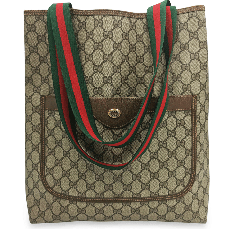 Diamant Canvas tote taske fra brand: GUCCI - We Do Vintage