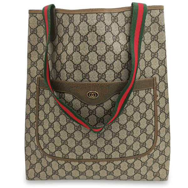 Diamant Canvas tote taske fra brand: GUCCI - We Do Vintage