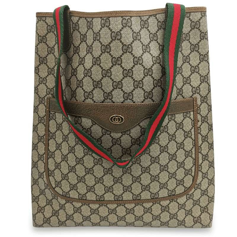 Diamant Canvas tote taske fra brand: GUCCI - We Do Vintage