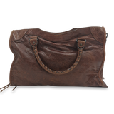 Brun City bag taske fra brand: BALENCIAGA - We Do Vintage